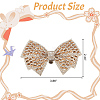 Bowknot Rhinestone Shoe Decoration DIY-WH0430-522A-2