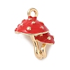 Alloy Enamel Pendants PALLOY-P314-02C-G-1