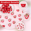 50Pcs Printed Opaque Acrylic Beads OACR-PA0001-79-6