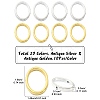 20Pcs 2 Colors Tibetan Style Bead Frames TIBEB-YW0001-22-2
