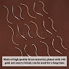 24Pcs 6 Styles Brass Connector Charms FIND-GA0004-08-4