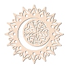 Laser Cut Wooden Wall Sculpture WOOD-WH0105-008-1