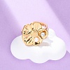 304 Stainless Steel Adjustable Cuff Rings for Women LS-RJEW-B126-05G-02-2
