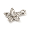 Non-Tarnish 304 Stainless Steel Pendants STAS-N103-140P-2