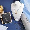 12Pcs 2 Colors 304 Stainless Steel Satellite Chain Necklaces Set NJEW-SC0001-13-4