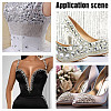 80Pcs 6 Style Irregular Rhombus & Teardrop Glass Sew On Rhinestone GLAA-GO0001-16-6