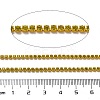 Iron Rhinestone Glass Cup Chain CH-U001-01F-3