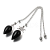 Natural Obsidian Dowsing Pendulum Pendants GG-CBA6D08-A03-2