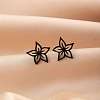 Stainless Steel Small Animal Stud Earrings for Women PW-WG87B69-36-1