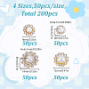 200Pcs 4 Styles Sew on Rhinestone FIND-HY0004-70-2