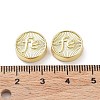 Rack Plating Eco-Friendly Brass Beads KK-Z036-02A-G-3