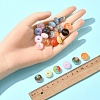 36Pcs 3 Styles Resin European Beads RESI-FS0001-72-7