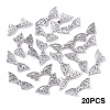20Pcs Rack Plating Alloy Beads FIND-YW0008-15P-1