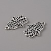 Tibetan Style Alloy Pendants PALLOY-WH0101-16AS-1
