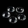 Transparent Glass Cabochons X-GGLA-R026-30mm-6