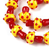 Handmade Lampwork Beads Strands LAMP-N024-09I-4