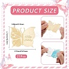21Pcs Birthday Theme Mirror Effect Acrylic Birthday Cupcake Insert Card Decoration AJEW-SP0001-75-2