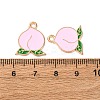 Fruits Alloy Enamel Pendants FIND-D304-03C-KCG-3
