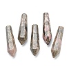 Natural Rhodonite Pointed Beads G-E490-C34-1