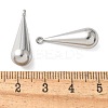 304 Stainless Steel Pendants STAS-U037-19P-3