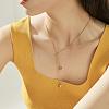 Heart Stainless Steel Tassel Lariat Necklaces for Women FS-WG9133A-01-3