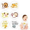 Newborn Monthly Milestone Stickers DIY-H127-B07-6