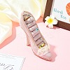 Resin High Heels Jewelry Rind Display Stands ST-CJ0034-05-6