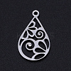 Non-Tarnish 304 Stainless Steel Pendants A-STAS-S105-JN896-1-1
