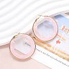 304 Stainless Steel Acrylic Hoop Earrings FS-WG57303-01-1