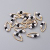 Real 18K Gold Plated Brass Linking Rings LS-KK-L180-101B-G-1