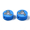 Handmade Polymer Clay Beads CLAY-N008-036B-3