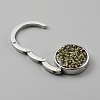 Zinc Alloy Bag Hanger Purse Hooks BAGH-WH0001-A09-3