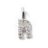 925 Sterling Silver with Cubic Zirconia Charms STER-Q004-01R-S-1
