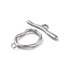 304 Stainless Steel Toggle Clasps STAS-A092-04B-P-2