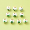 10Pcs Saint Patrick's Day Printed Wood Pendants FIND-FS0001-89-7