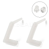 Hypoallergenic Bioceramics Zirconia Ceramic Stud Earrings EJEW-F340-04L-1