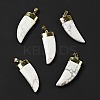 Natural Mixed Stone Pendants G-P474-04S-2