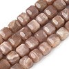 Natural Sunstone Beads Strands G-C267-A08-2