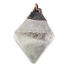 Rough Raw Natural Fluorite Pendants G-B012-05R-2