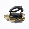 Alloy Shoe Buckle Clips FIND-WH0111-32-2