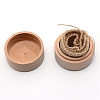 Wooden Ring Boxes OBOX-WH0006-11B-2