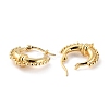 Chunky Small Huggie Hoop Earrings for Women EJEW-C002-24G-RS-2