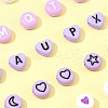 200Pcs Mixed Style and Shapes Acrylic Beads OACR-FS0001-68C-7