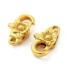 Brass Lobster Claw Clasps KK-R216-18B-G-3