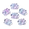 Transparent Glass Connector Charms GLAA-A015-01A-1