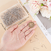 300Pcs 316 Surgical Stainless Steel Earring Hooks STAS-BBC0006-24-3