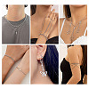 DIY Brass Twisted Chains Necklaces/Bracelets Making Kit DIY-TA0011-10-7