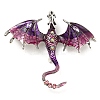 Dragon Enamel Pins JEWB-Q031-08AS-03-1