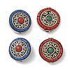 Handmade Tibetan Style Beads TIBEB-C002-07AS-1