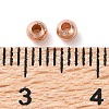 Rack Plating Brass Spacer Beads KKB-I709-03C-RG-3